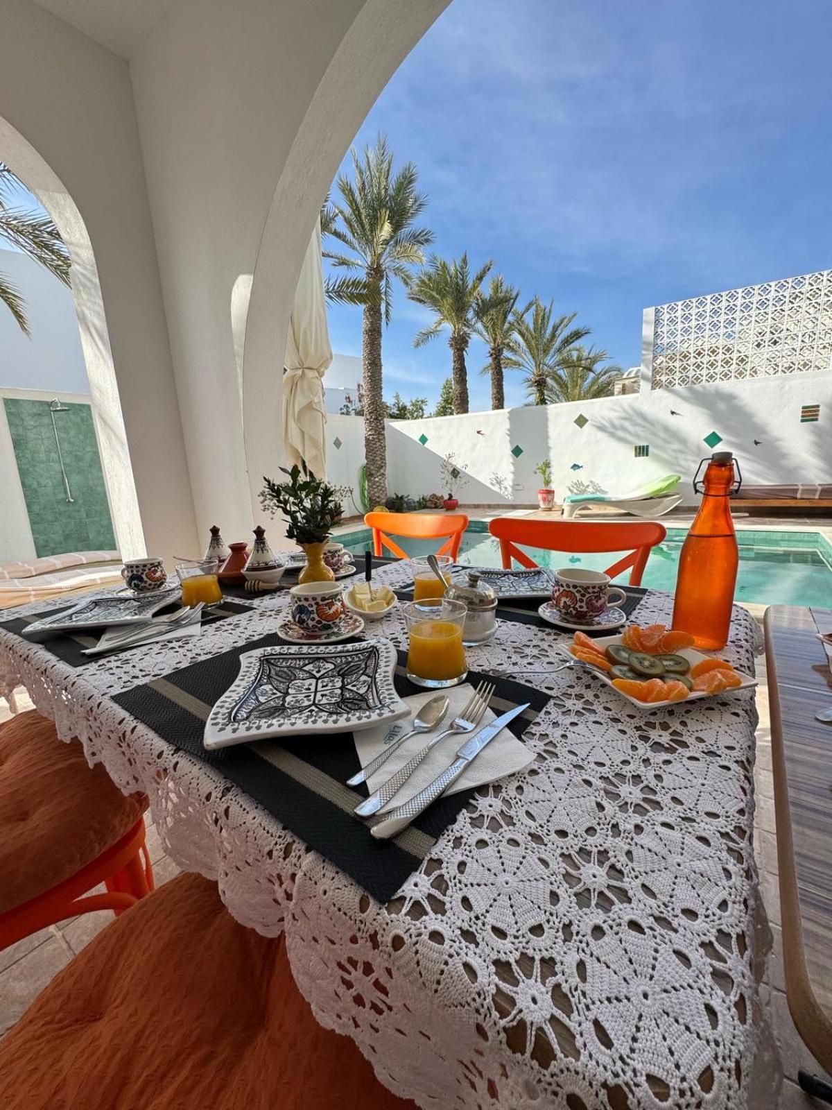 Hotel Dar El Kahina Djerba Mezraia Exterior foto